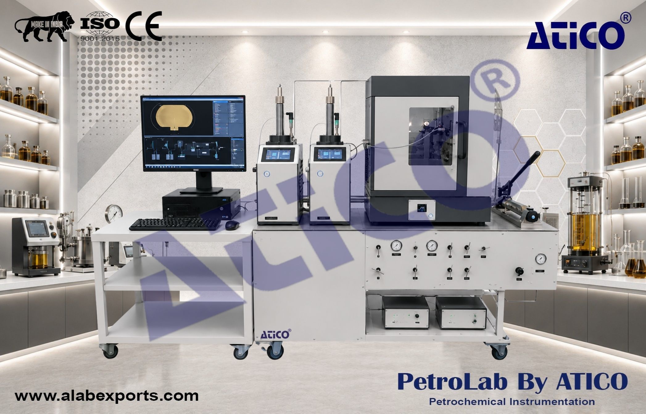 Visual scale tester system and trainers