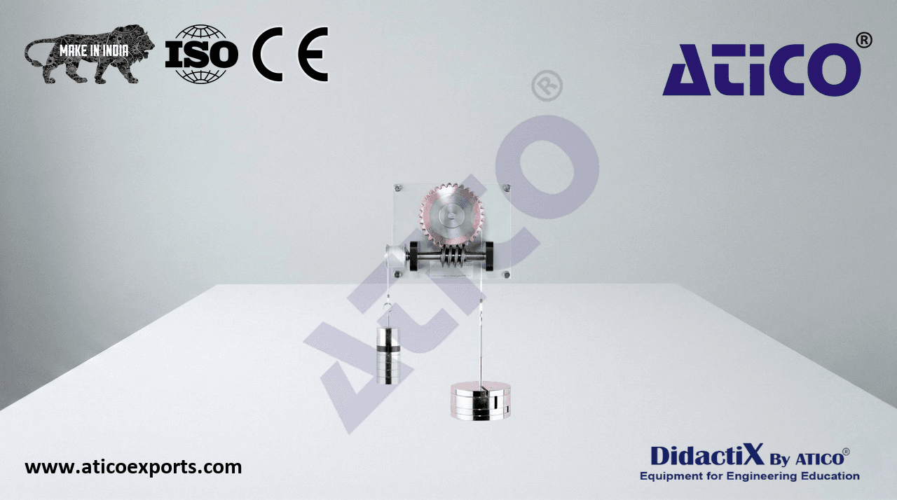 Worm gear unit
