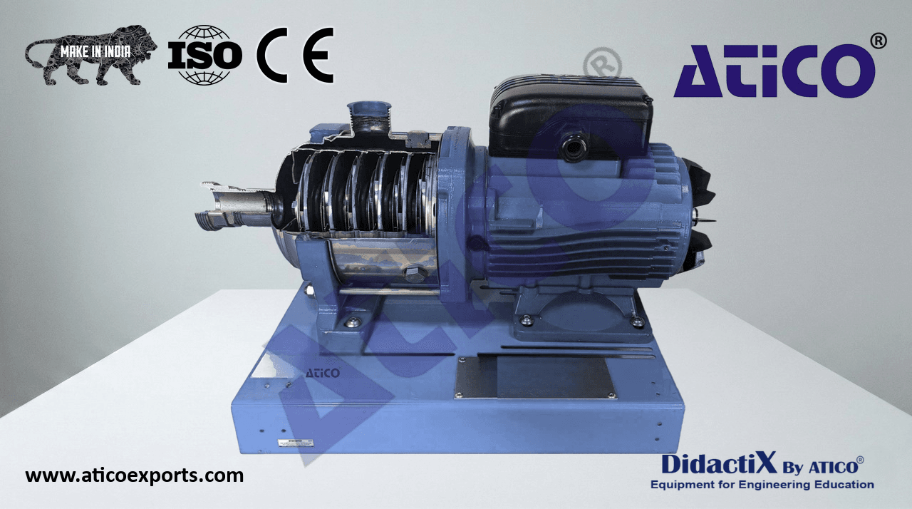 Centrifugal Pump Cutaway Model Unit