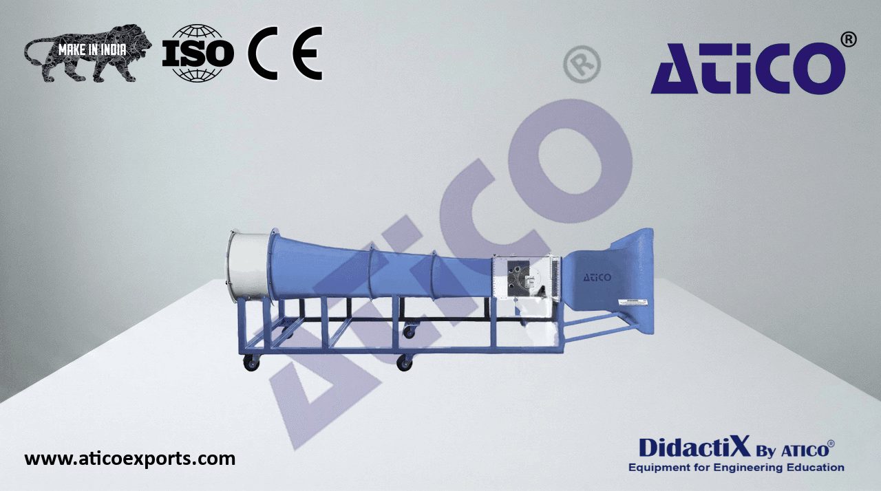 Computer Controlled Aerodynamic Tunnel, 1000X1000 mm
