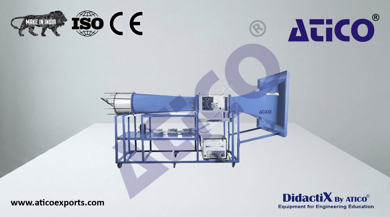 Computer Controlled Aerodynamic Tunnel, 300X300 mm