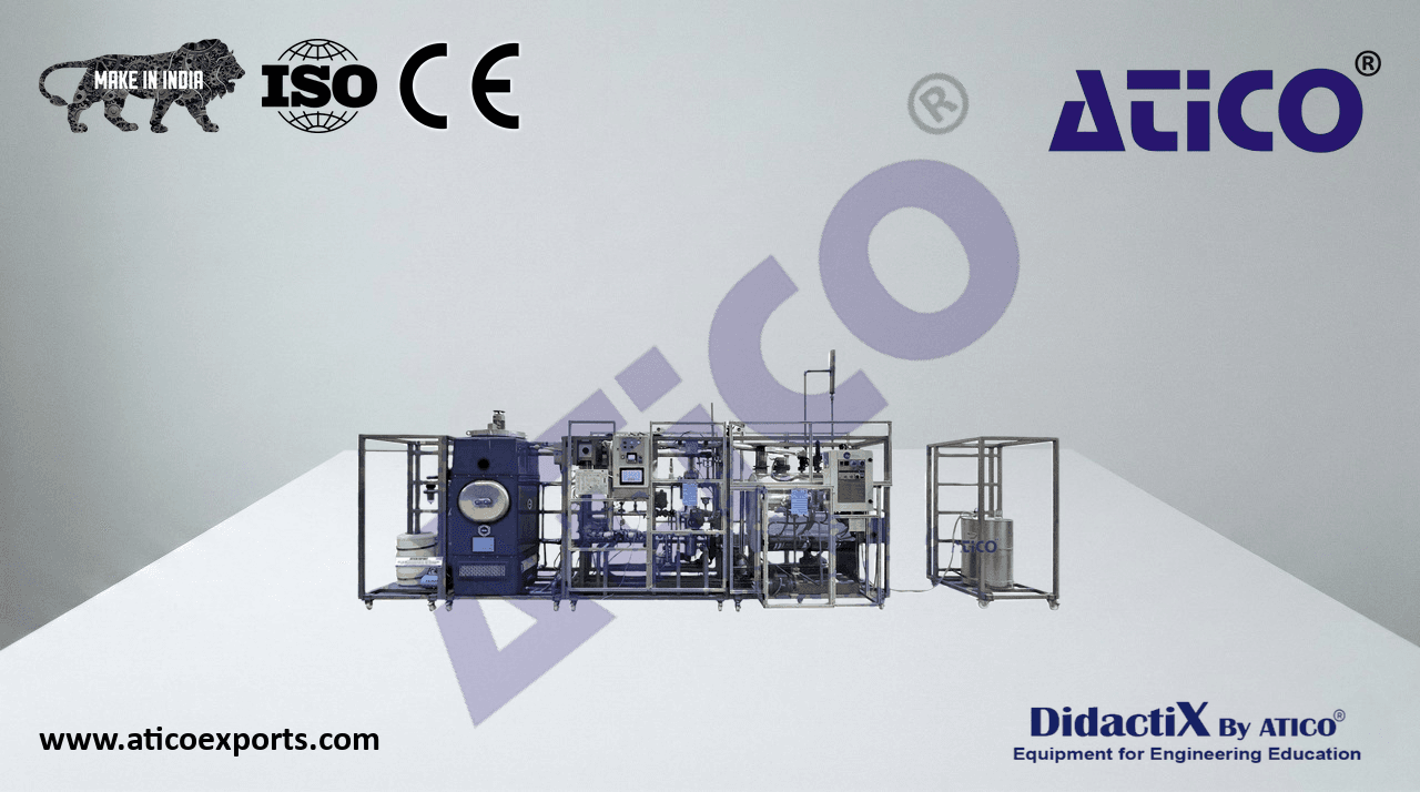 Computer Controlled and Touch Screen 1.5 kW Steam Power Plant Deluxe