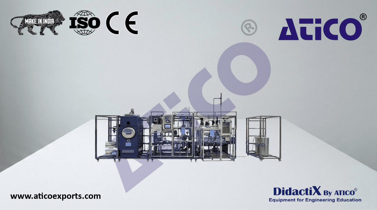 Computer Controlled and Touch Screen 1.5 kW Steam Power Plant