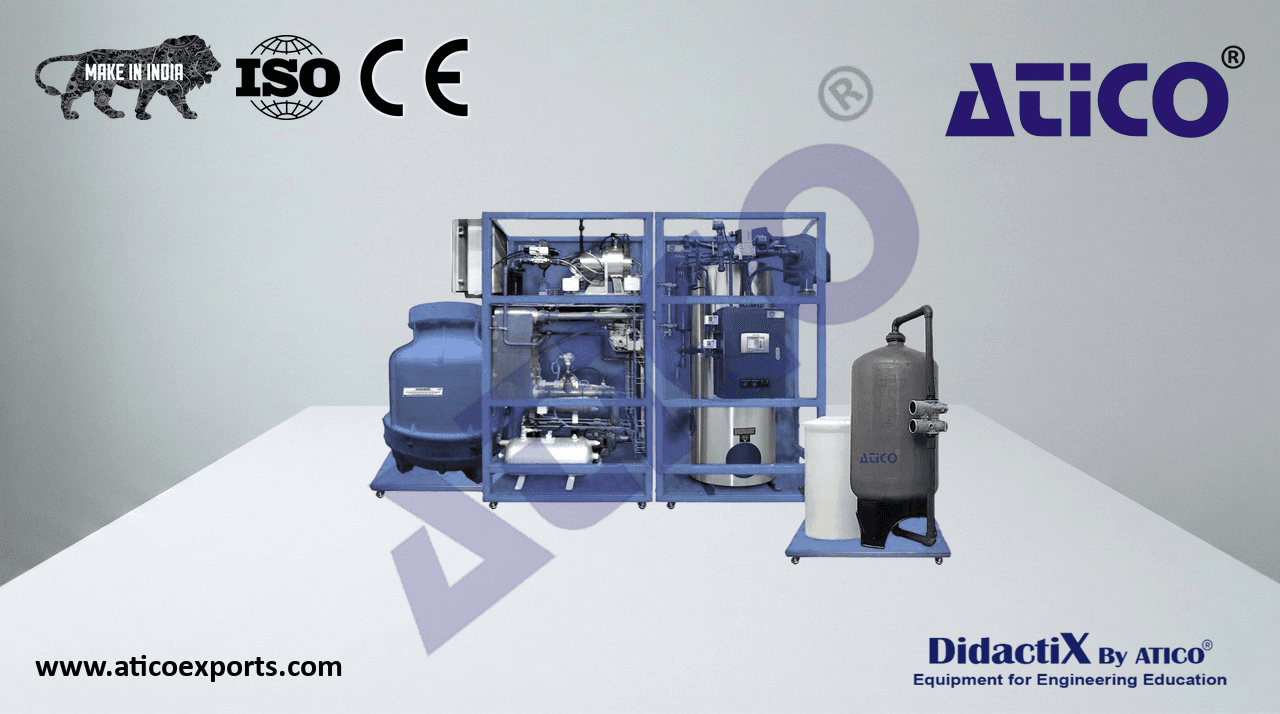 Computer Controlled and Touch Screen 20 kW Steam Power Plant Deluxe
