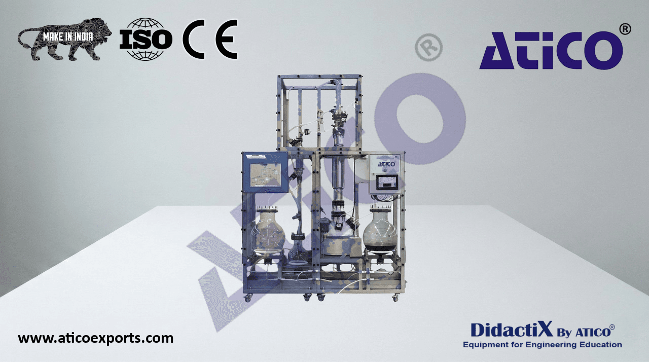 Computer Controlled and Touch Screen 4 l/h Corrosive Solvent Recovery Distillation