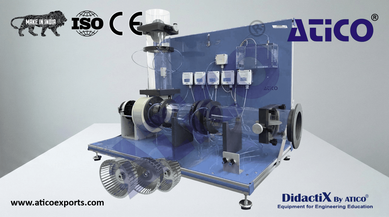 Computer Controlled Centrifugal Fan Teaching Unit