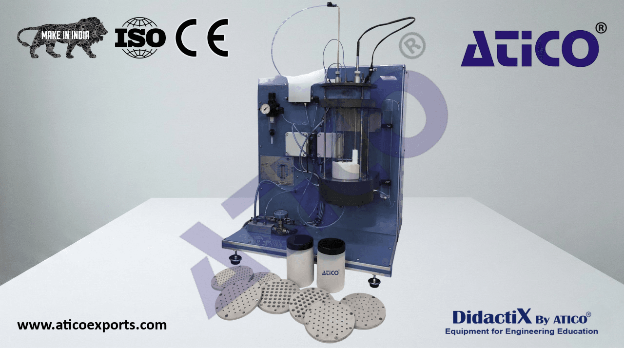 Computer Controlled Fluidization and Fluid Bed Heat Transfer Unit Deluxe