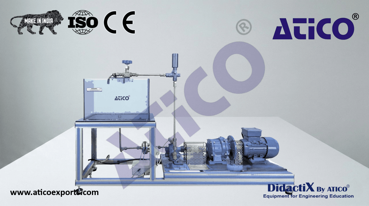 Computer Controlled Gear Pump Bench