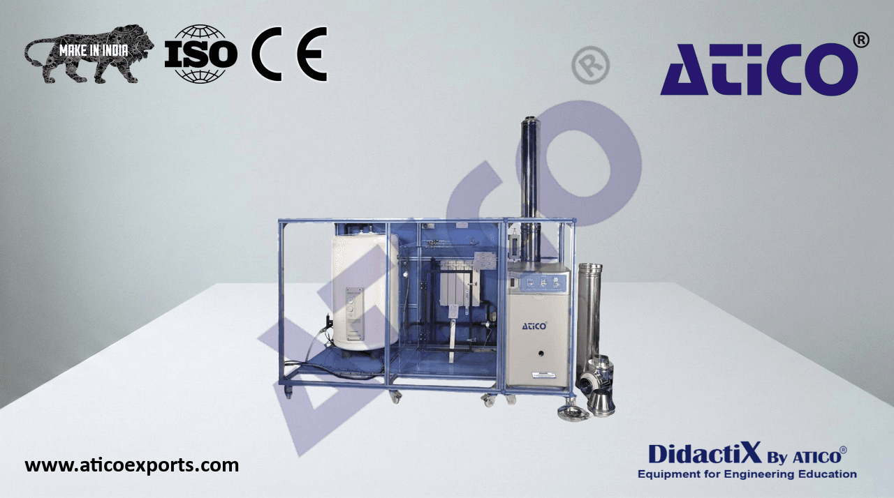 Computer Controlled Hot Water Production and Heating Teaching Unit
