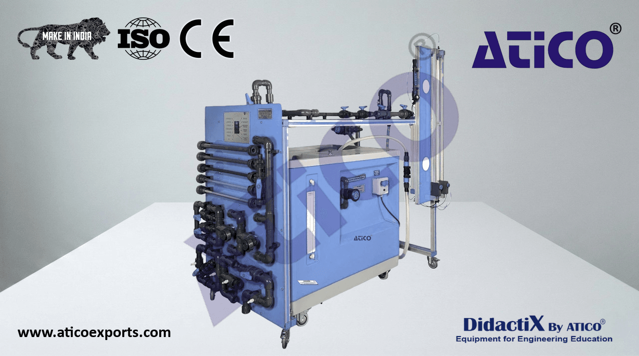 Computer Controlled Pipe Network Unit, with Hydraulics Bench (FME00)