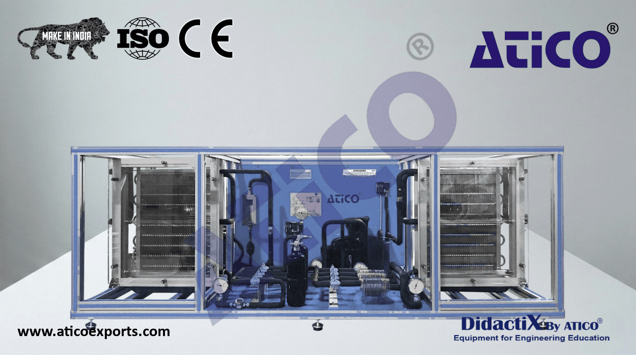 Computer Controlled Refrigeration Unit with Different Capillary Tubes