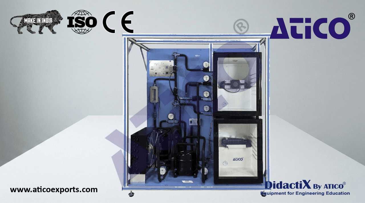 Computer Controlled Refrigeration Unit with Refrigeration and Freezing Chamber