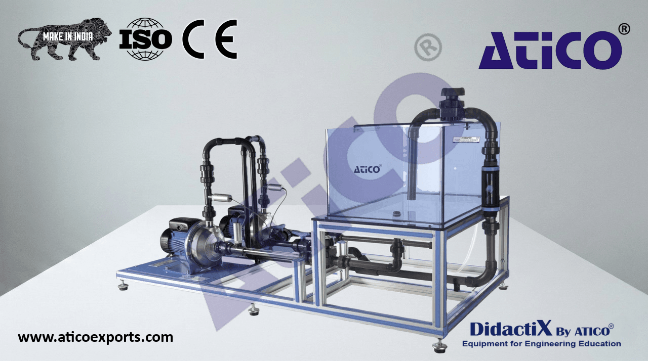 Computer Controlled Series/Parallel Pumps Bench