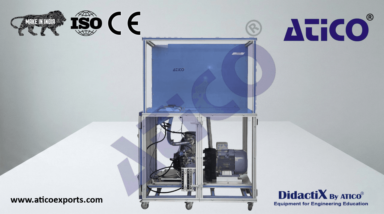 Computer Controlled Test Bench for 7.5 kW Engines