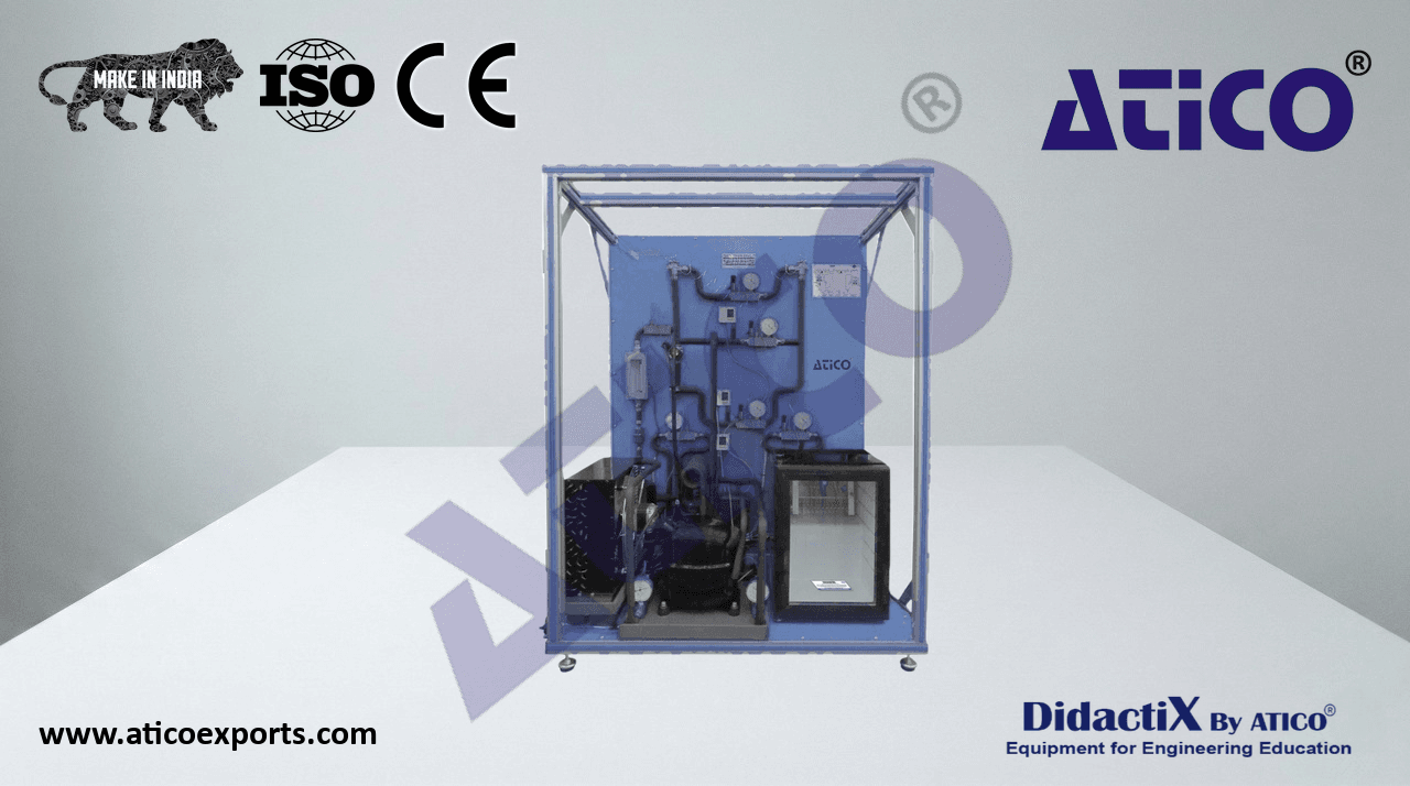 Computer Controlled Two-Stage Compression Refrigeration Unit