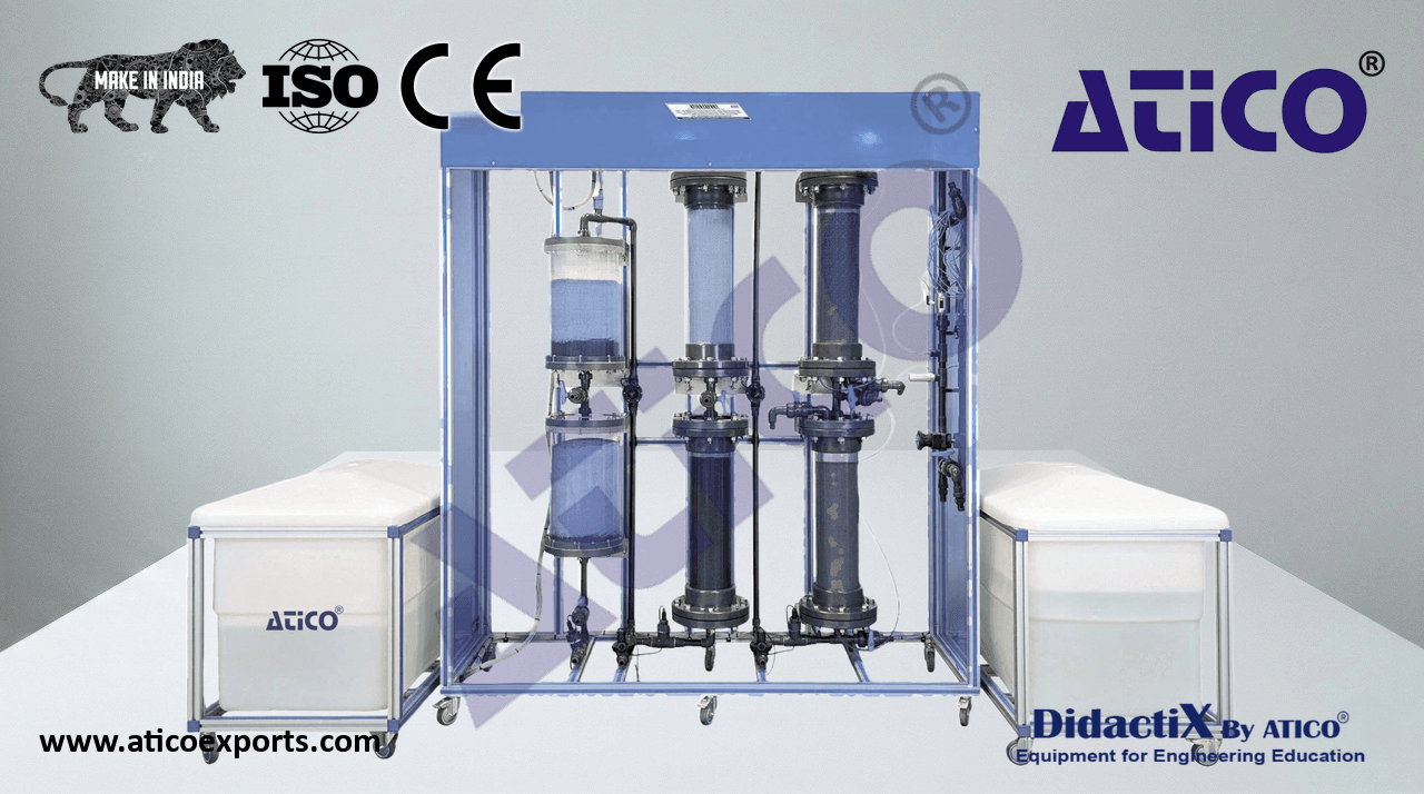 Computer Controlled Water Treatment Plant (filtration, adsorption, and ion exchange) Deluxe