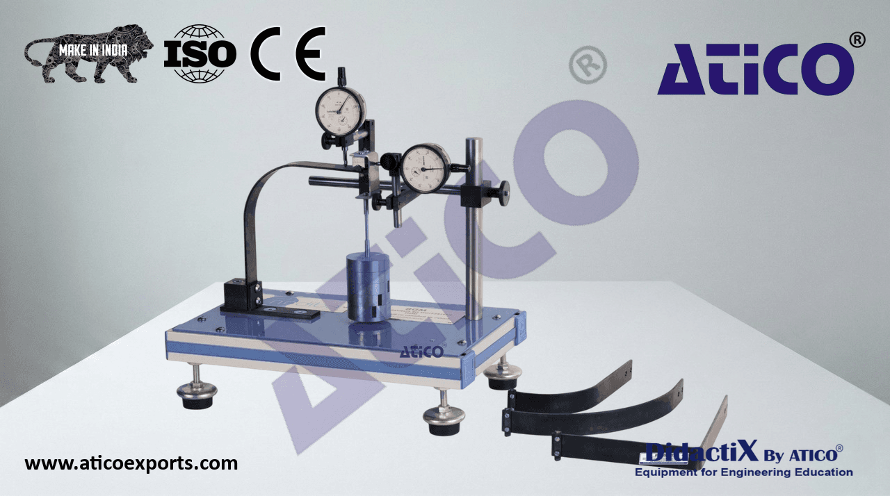 Deflection of Curved Bars Unit