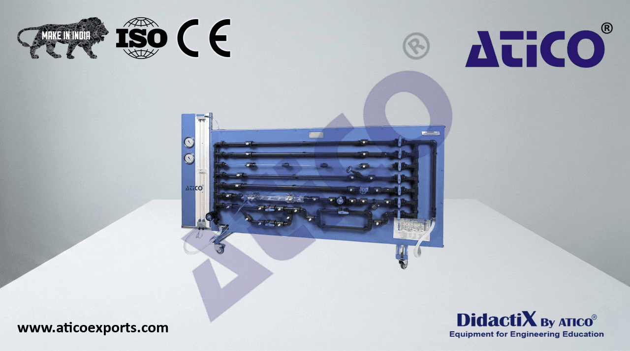 Fluid Friction in Pipes Unit