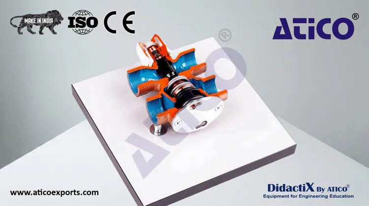 3 Way, 4 Connection Zone Valve