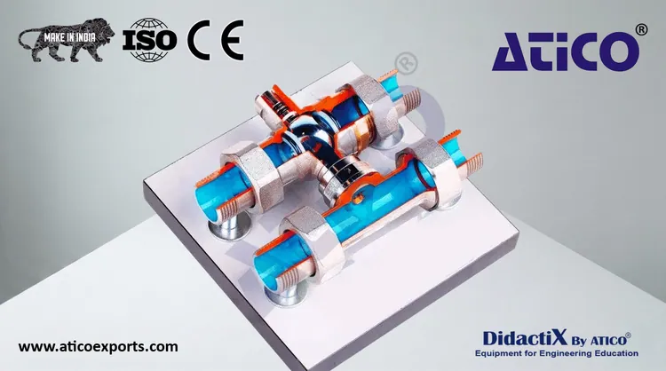4 Way, 4 Connection Zone Valve