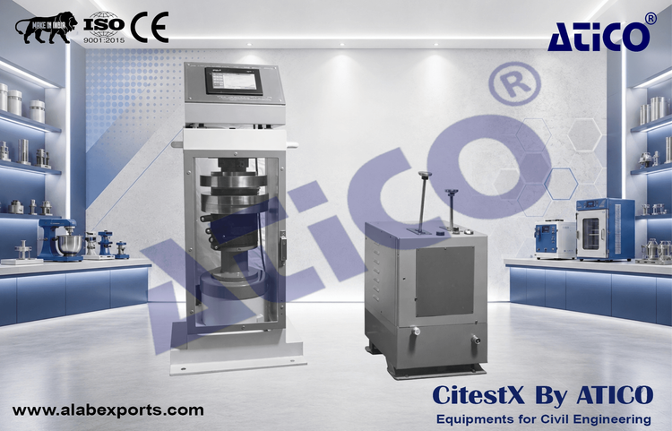 Compression Testing Machine (Semi–Automatic) Power Pack Type