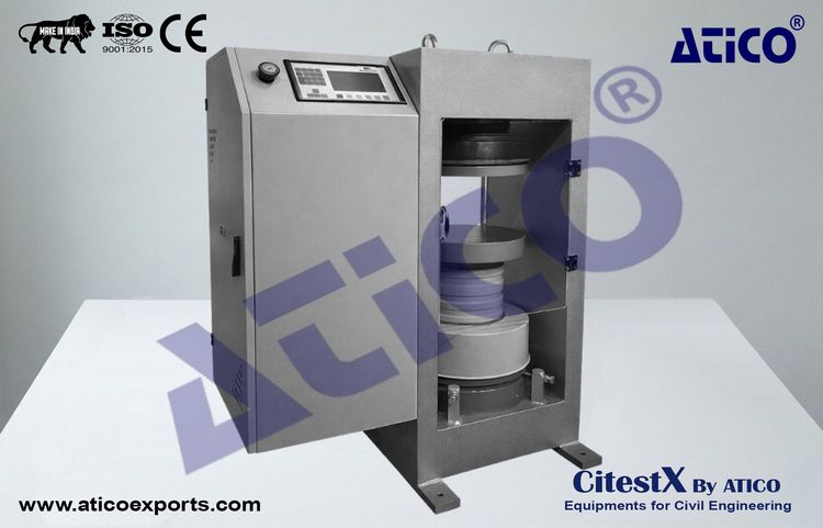 Core-Rock Compression Testing Machine - Automatic, Capacity : 600 kN