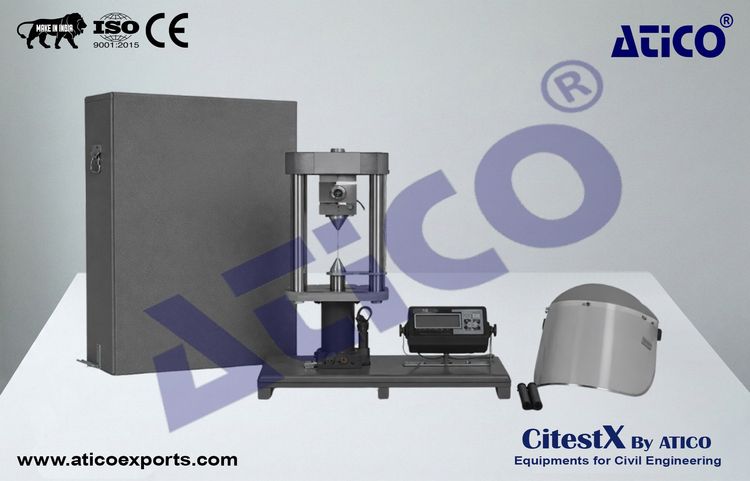Point Load Tester - Digital (Rock Strength Index) - 100 kN