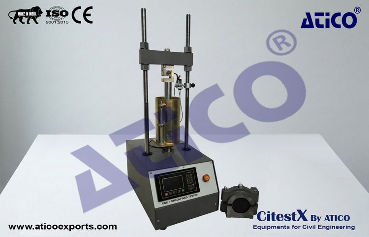 CBR & Marshall & Uniaxial Testing Machine
