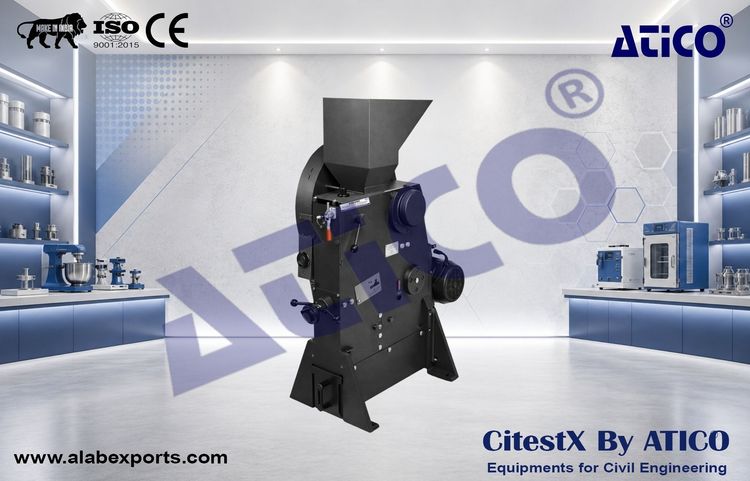 Jaw Crusher, Output: 300 kg / hr