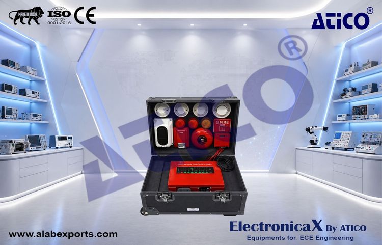 Fire Alarm Control Trainer Show Case Type