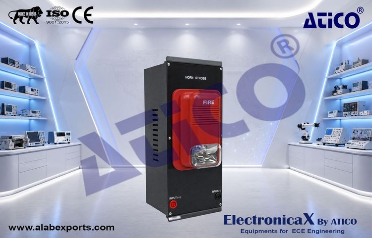 Horn Strobe - 3 Type Buzzer Sound