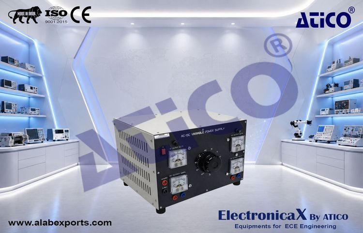 AC/DC Variable Power Supply Dimension: 30cm x 30cm x 28cm