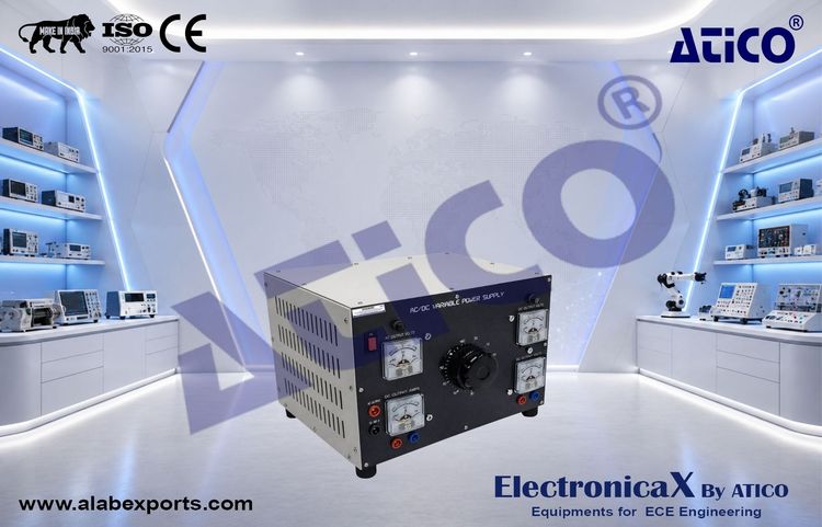 AC/DC Variable Power Supply Dimension: 35cm x 35cm x 30cm