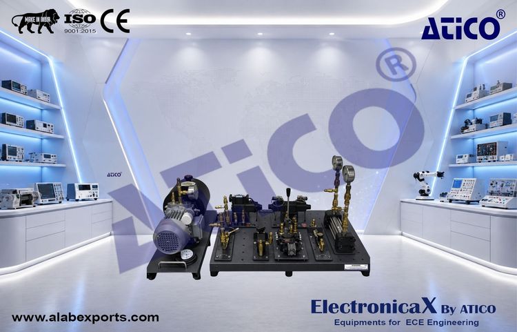 Basic Hydraulics & Electro-Hydraulics Trainer 