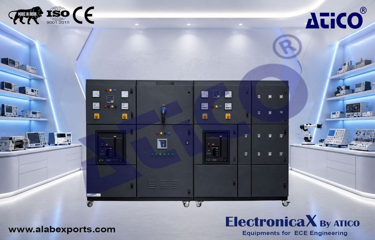 Double Feeder Main Switchboard Demonstrator (ACB 800A) 