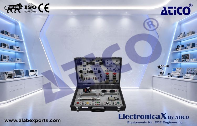 Basic Pneumatics & Electro Pneumatics Trainer