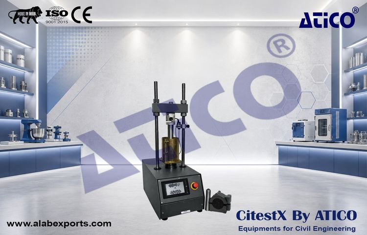 Cbr & Marshall & Unaxial Testing Machine (Touch Screen)