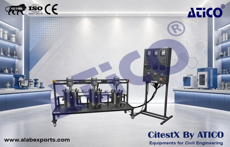 Triple Mixing Tank Assembly