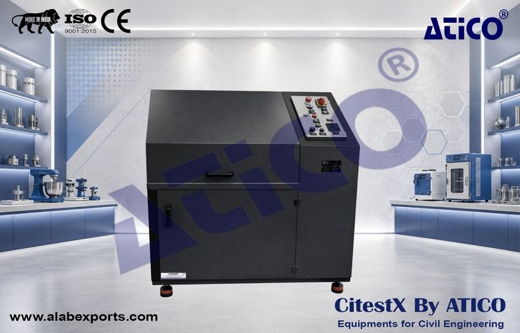 Micum Drum (ISO 556:2020) | Coke Strength & Abrasion Test Equipment