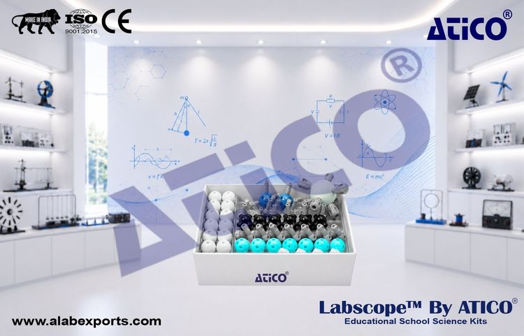 Basic Set Magnetic Chemistry Lab Kits for Schools and Colleges ATICO Export