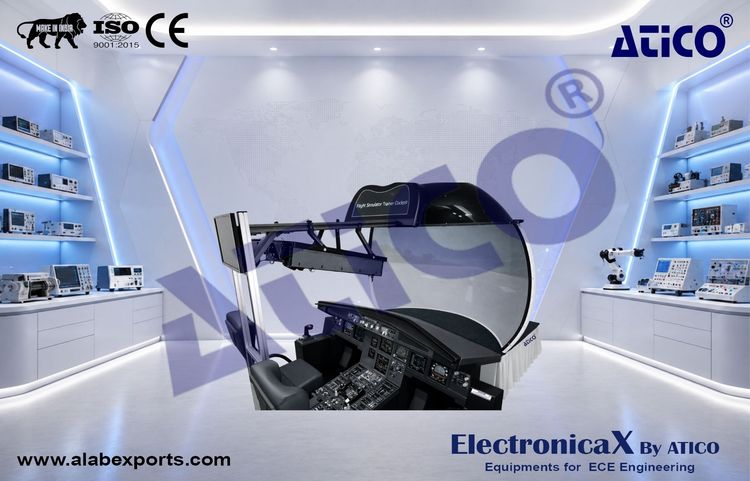 Airbus Flight Simulator and Visual System