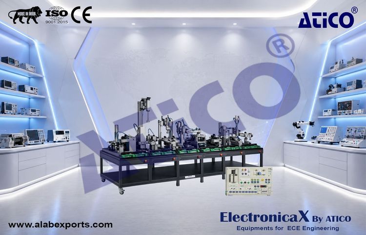 Portable Mechatronics Training System for PLC-310