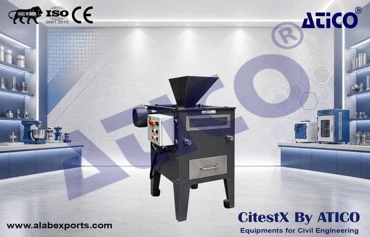 8″ Laboratory Roll Crusher