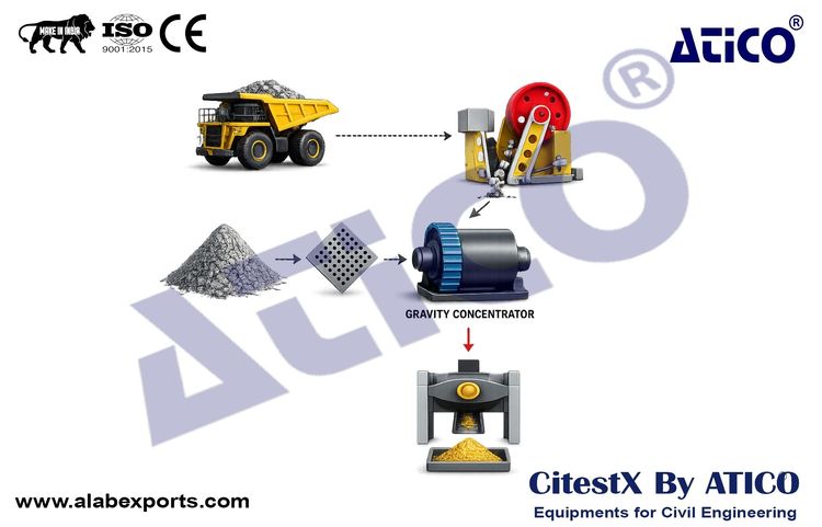 Chemical Free Gravity Gold Recovery Equipment