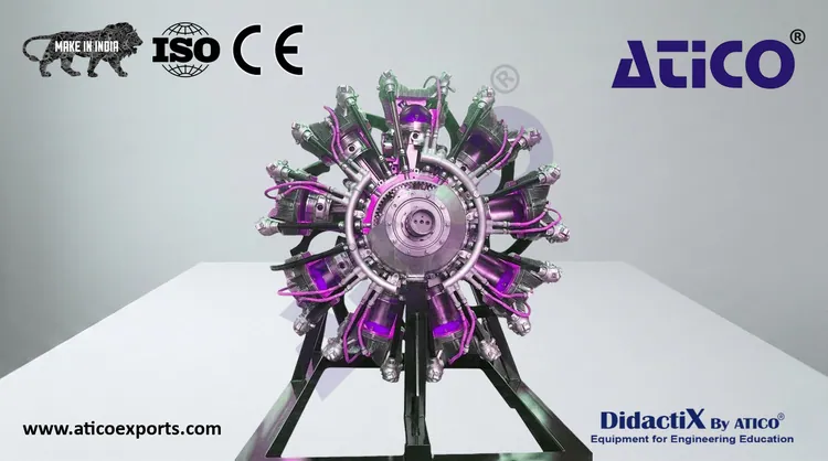 Aircraft Engine, Radial, Large