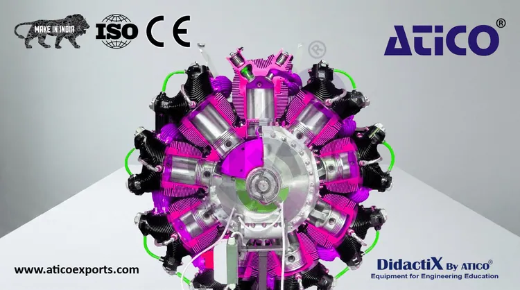 Aircraft Engine, Radial, Small