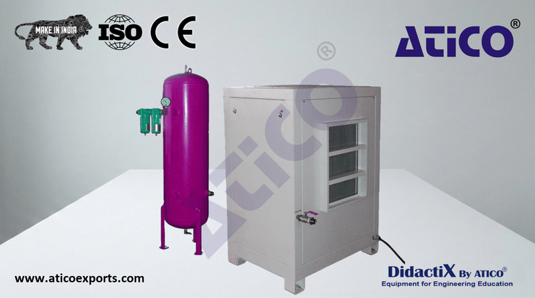 AIR COMPRESSOR AND RECEIVER