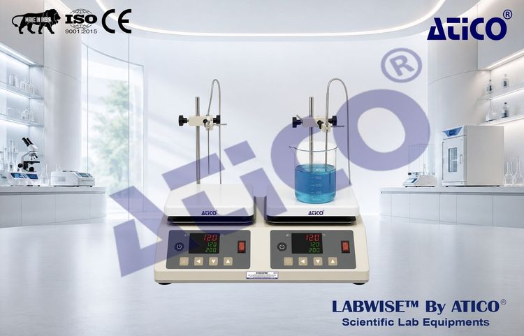 2-Position Hotplate Stirrer ALB483