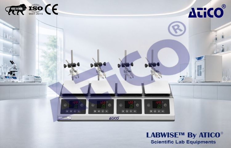 4-Position Hotplate Stirrer ALB485