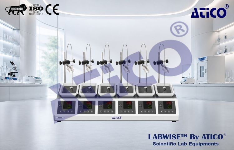 6-Position Hotplate Stirrer ALB490